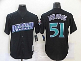 Diamondbacks 51 Randy Johnson Black Cooperstown Collection Jersey,baseball caps,new era cap wholesale,wholesale hats
